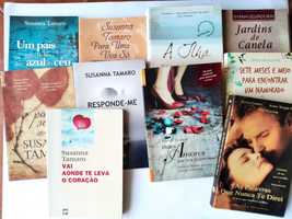 Livros de Susana Tamaro, Victoria Hislop e  outros