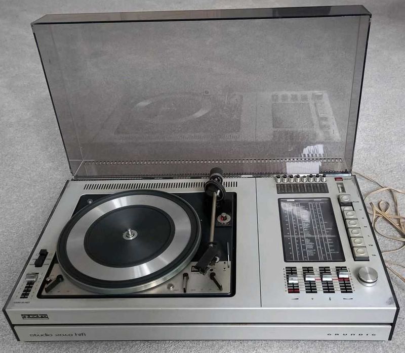 Grundig Studio 2040 HiFi Quadro DUAL 1228 | Vinil Anos 70 | Vintage