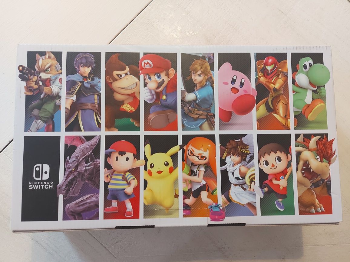 Nintendo Switch Original - Versão Super Smash Bros Ultimate