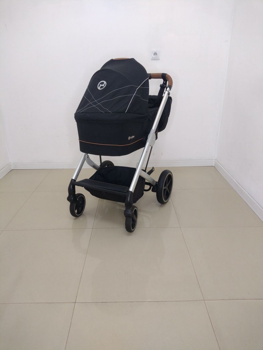 Wysyłka/odbiór wózek 3w1 Cybex Balios S +Maxi Cosi cabrio fix I SIze