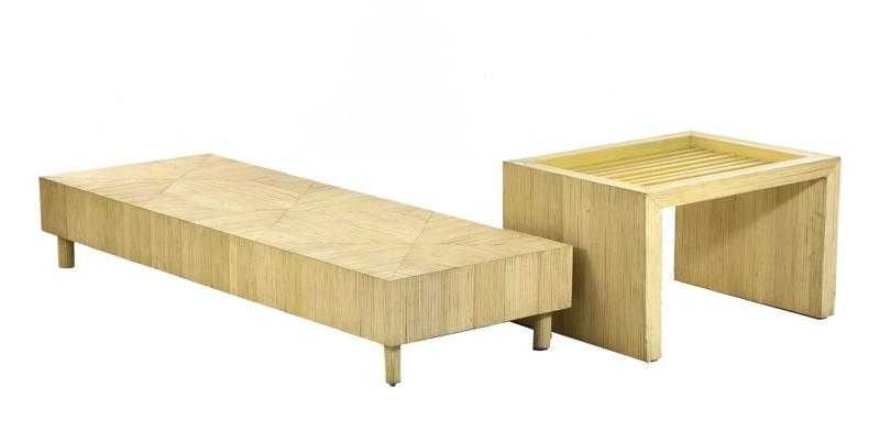 Mesa de centro e apoio