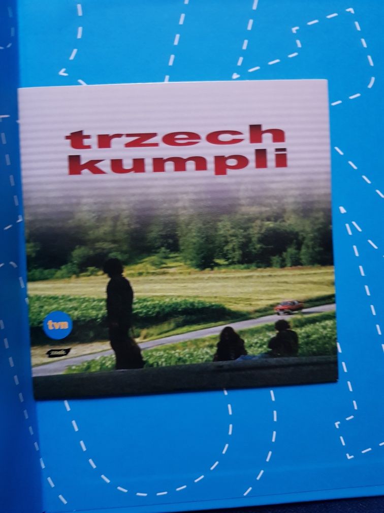 Książka "Trzech kumpli" z płytą