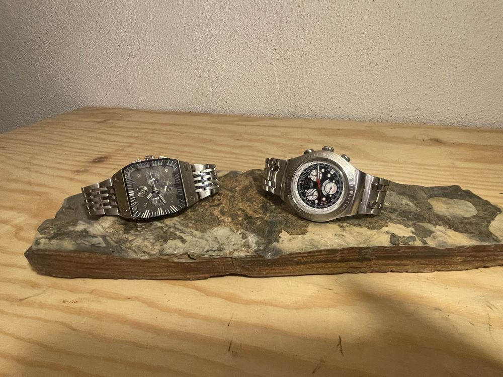 Relogios Disiel e Swatch
