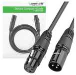 Ugreen  Przedłużacz kabel  audio 5M Przewod  XLR Żeński I-XLR Męski