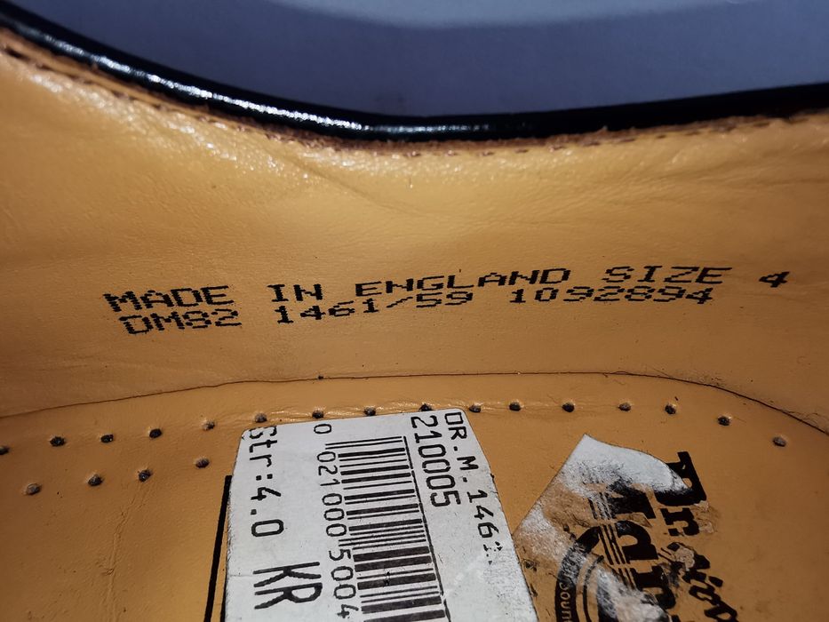 Dr. Martens Air Wair 1461 klasyczne Kultowe glany made in England 37