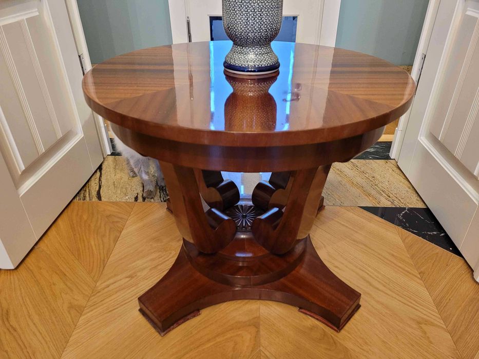 stolik okrągły, HENRYKÓW Księstwo Warszawskie