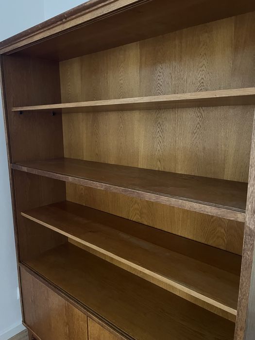 Regał drewniany PRL biblioteczka