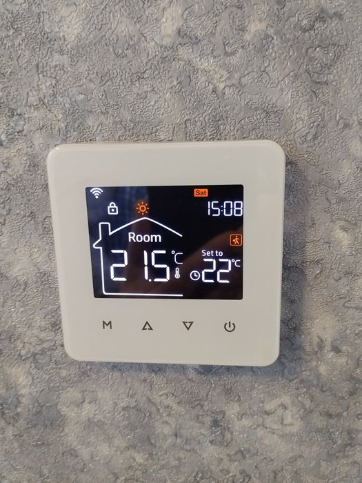 Термостат LCD с WiFi  для электр. подогрева
