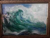 картина "Хвиля."
масло, холст 105\72