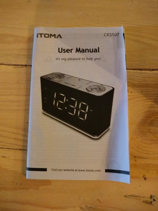 Radiobudzik iToma