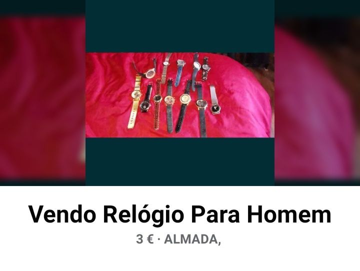 Relógio para homem