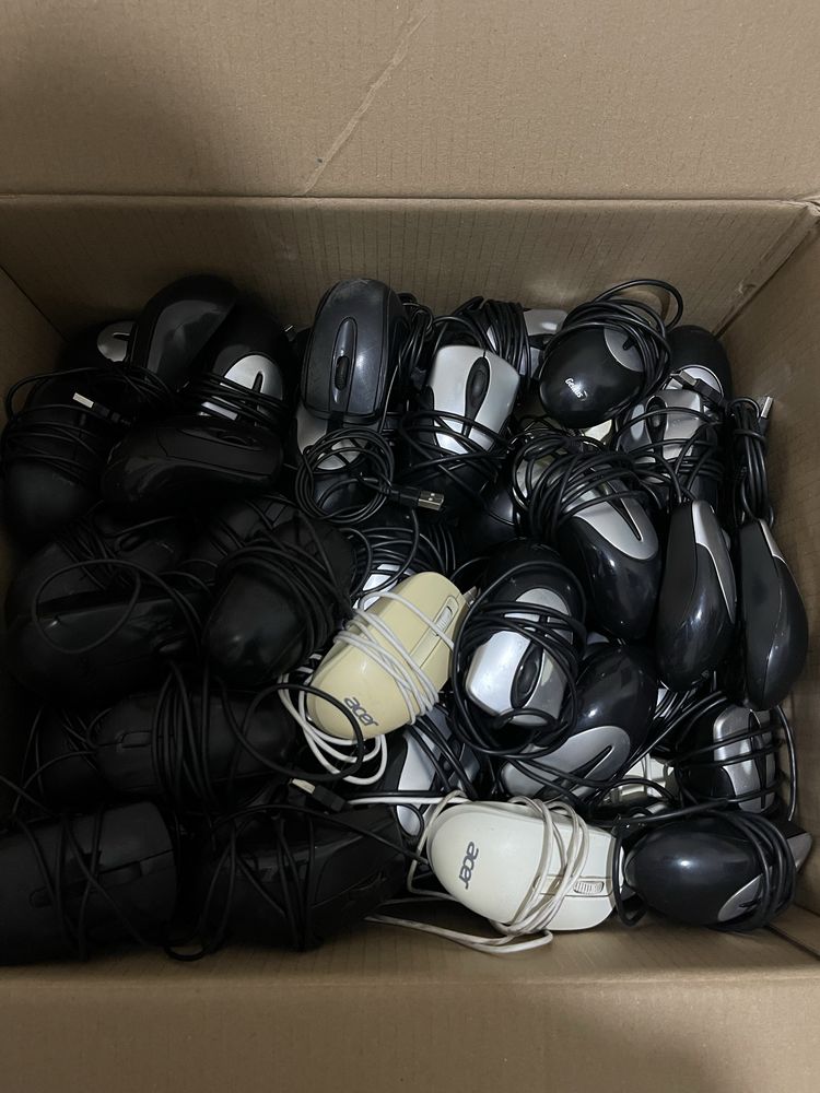Мышки usb полностью рабочие по шт или опт
