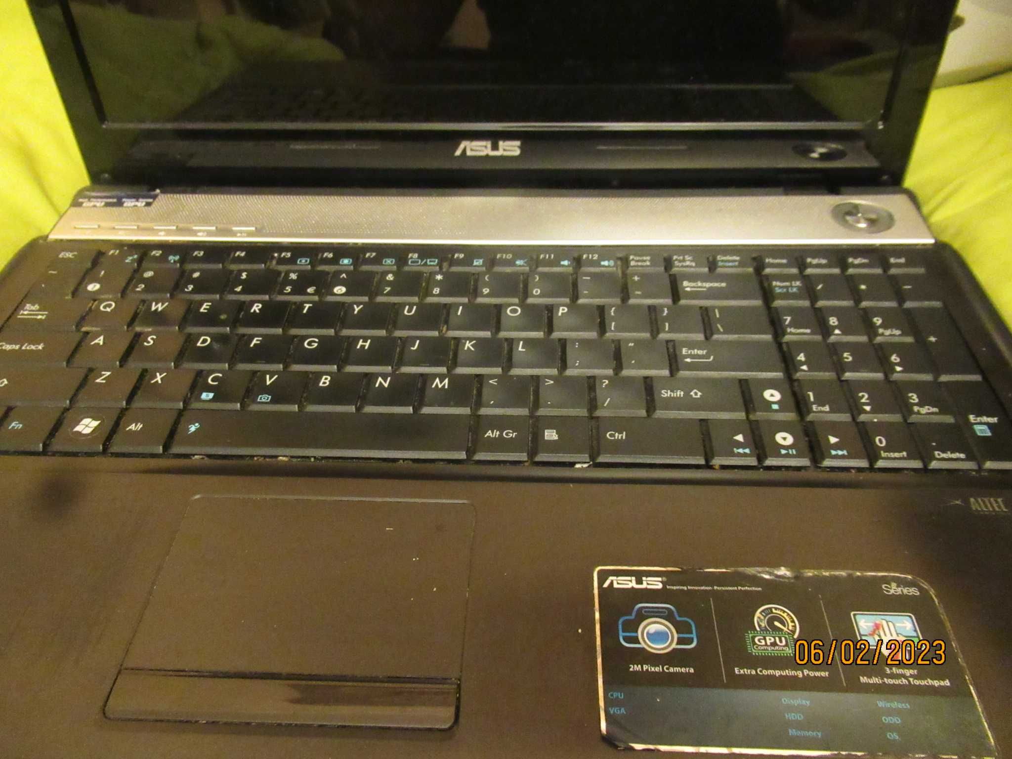 Laptop Asus N52D N61DA