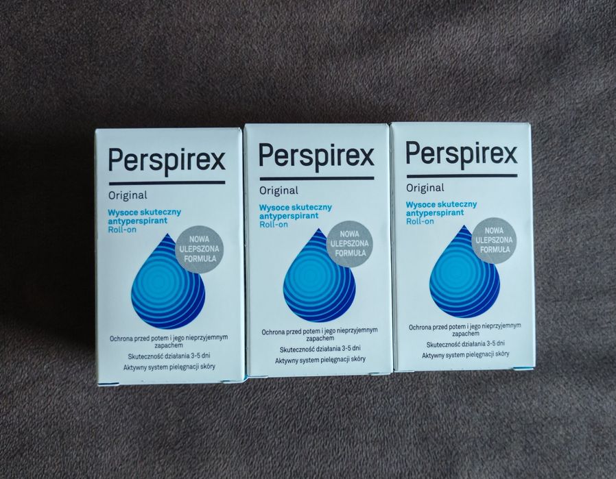 Etiaxil Perspirex Original Antyperspirant W Kulce Roll-On 20ml- 3 szt.