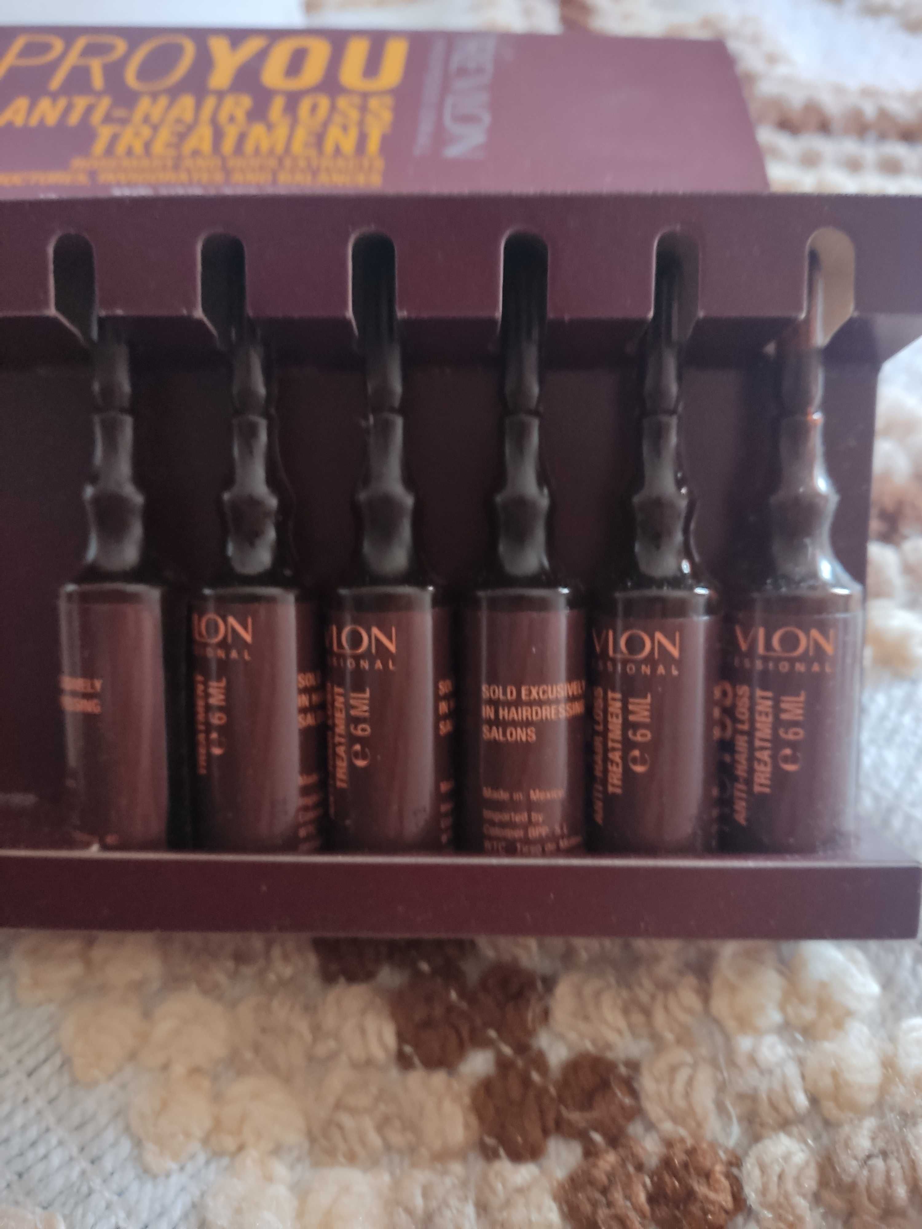 Novas ampolas anti queda Revlon