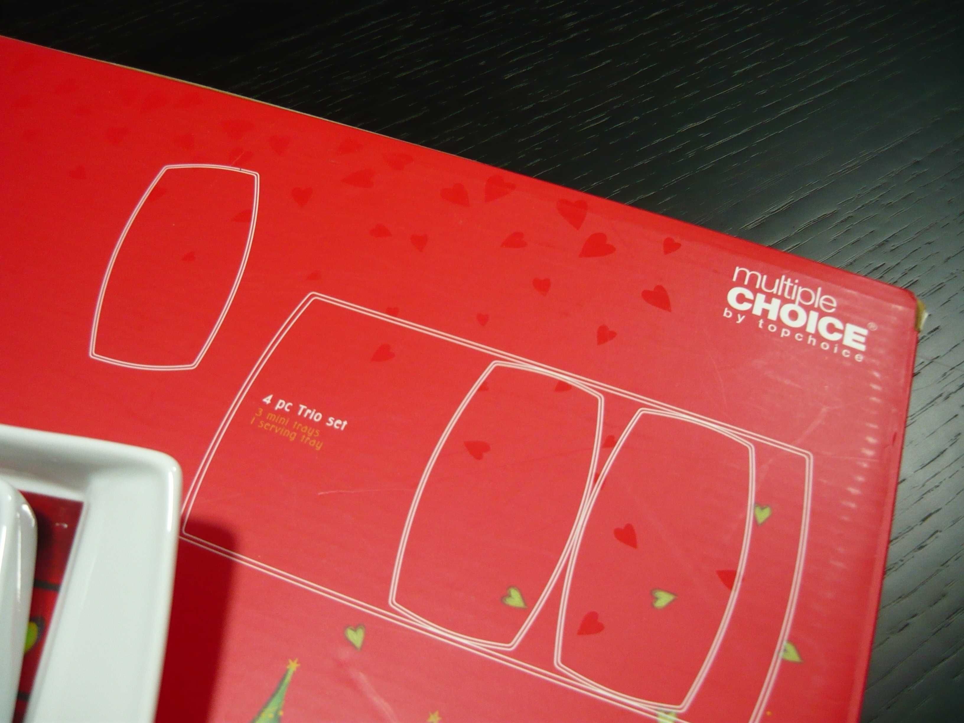 Loiça Natal - Prato louça - Conjunto de 4 Peças - MCHOICE