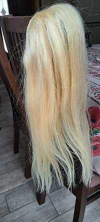 Натуральные волосы парик шиньон хвост