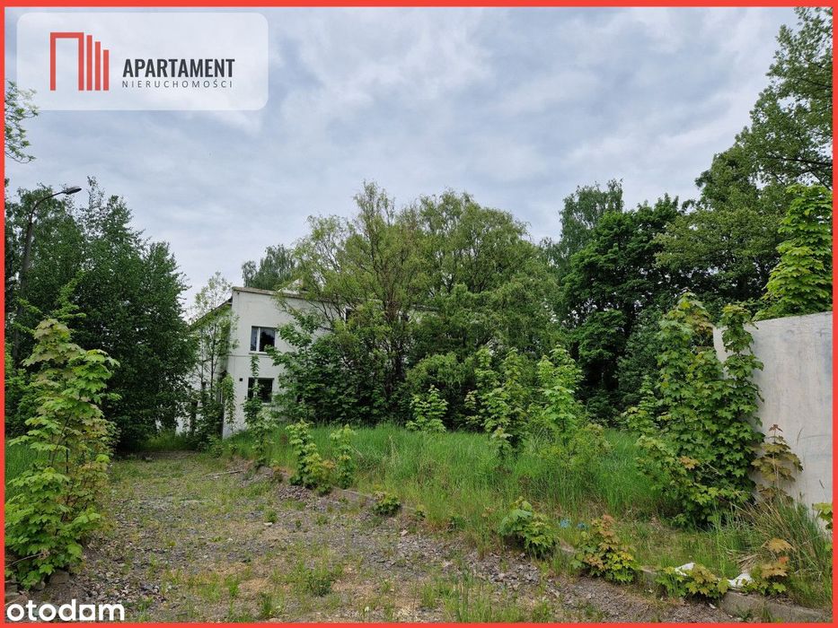 Powierzchnia 7,5ha usługowo -handlowa z budynkami