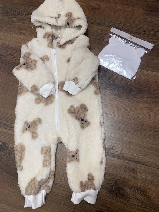 Комбінезон , ромпер  з шапочкою