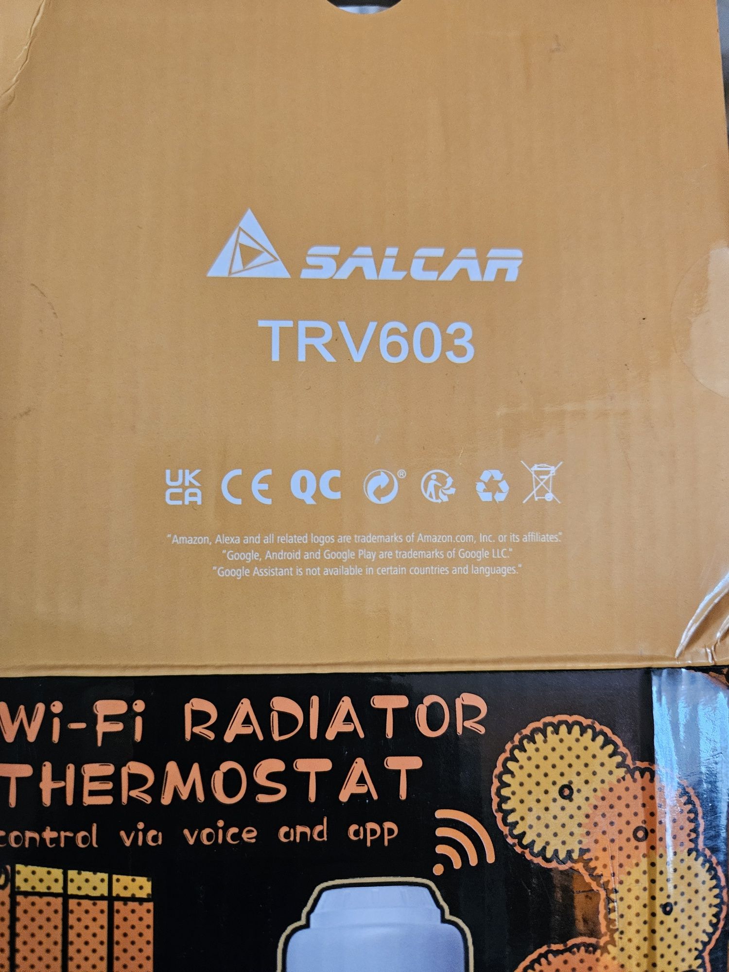 Termostat SALCAR trv603 wifi