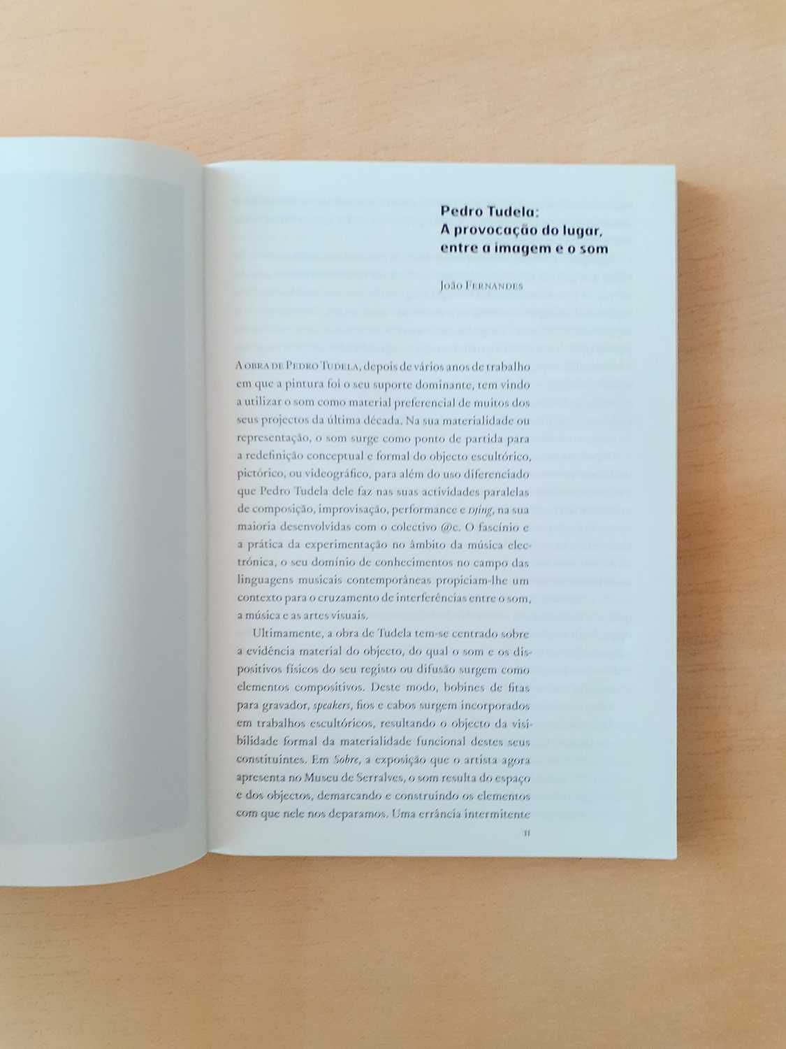 Sobre, de Pedro Tudela