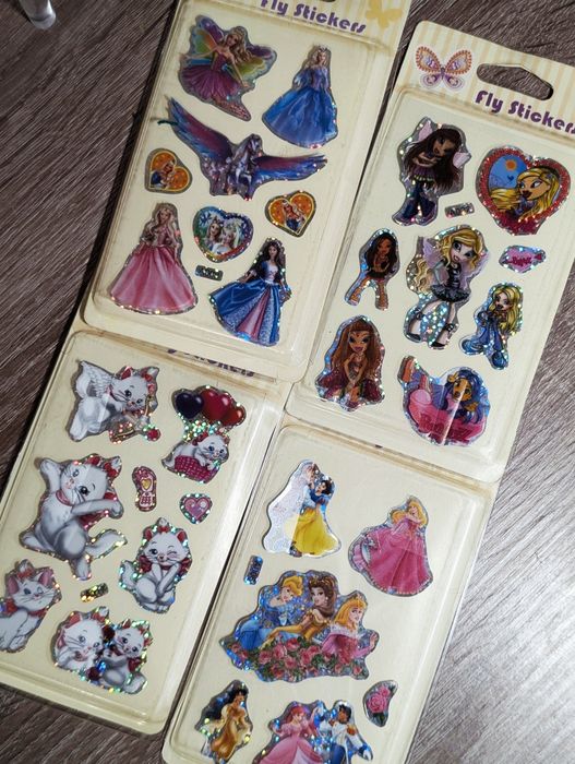 Наліпки Winx/барбі