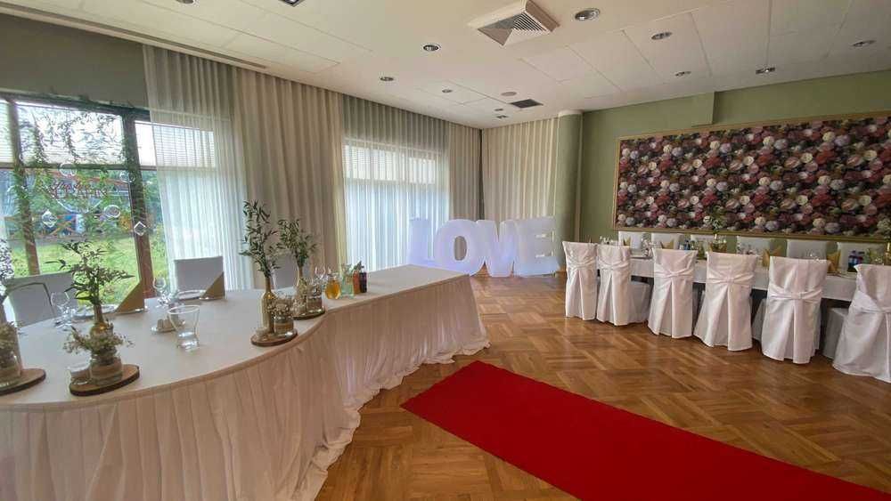 Love Napis HIT led dmuchany hit na wesele atrakcja dodatek