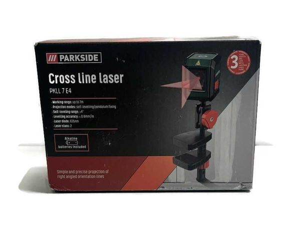 Laser krzyżowy Parkside PKLL 7 E4 7 m