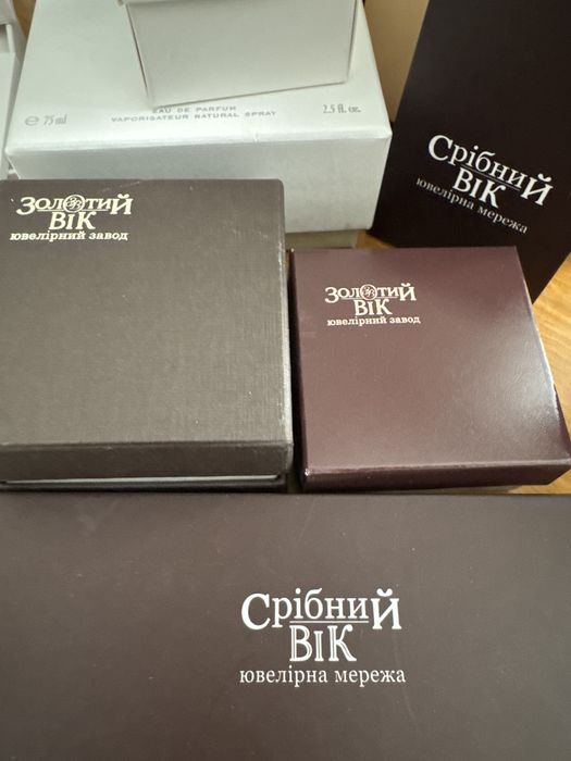 Упаковки для прикрас