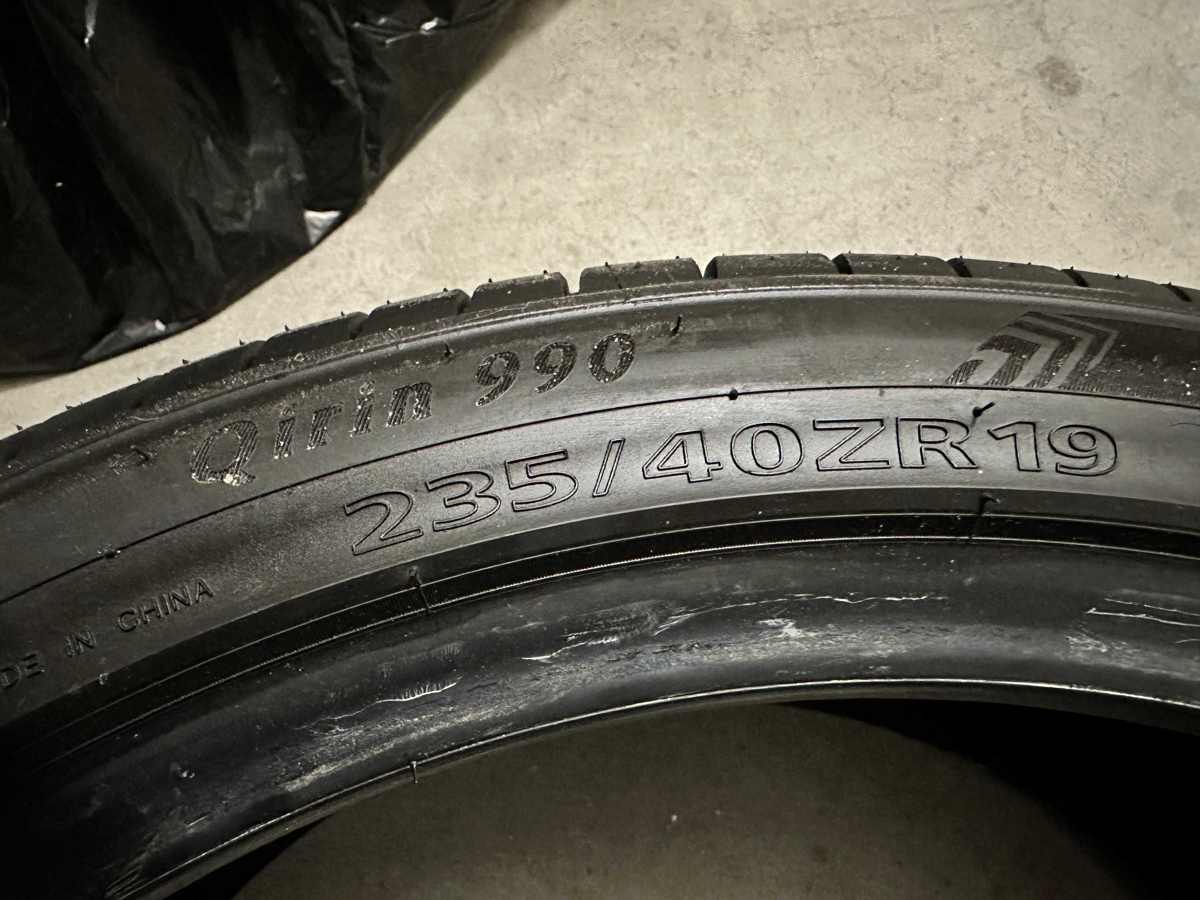 2 Pneus 235/40 R19