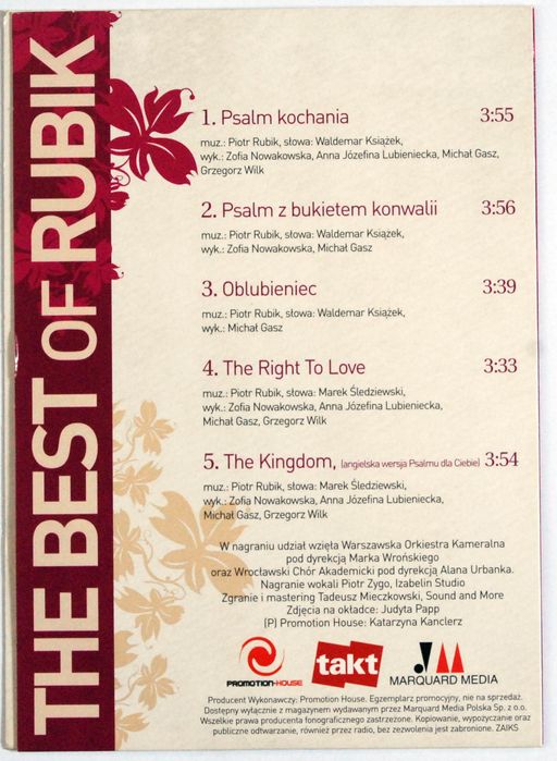 (CD) Rubik - The Best Of Rubik