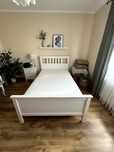 Łóżko IKEA Hemnes 120 x 200 z materacem, NIEZNISZCZONE