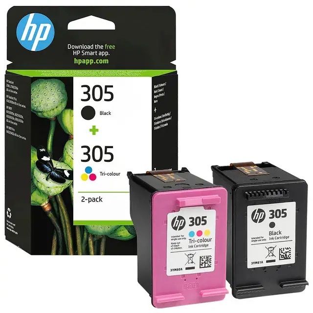 Картридж HP 305 оригінал 6ZD17AE Black + Tri-Color