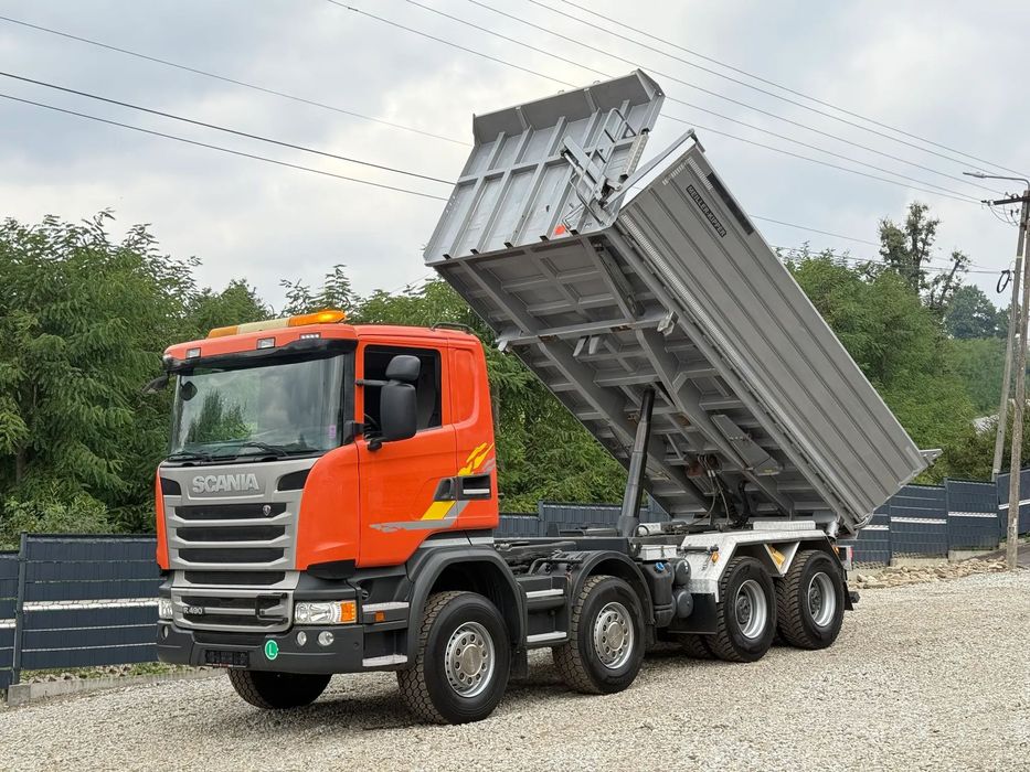 Scania * Kiper * Wywrotka *  Scania R490 * 8X4 * Bordmatic * Jak Nowy * Stan Perfekcyjny * Sprowadzony
