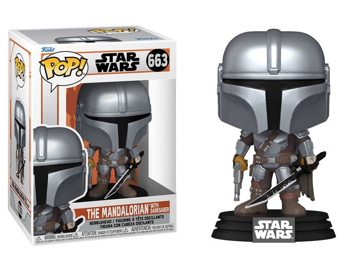 Funko Pop! Star Wars The Mandalorian Darksaber 663