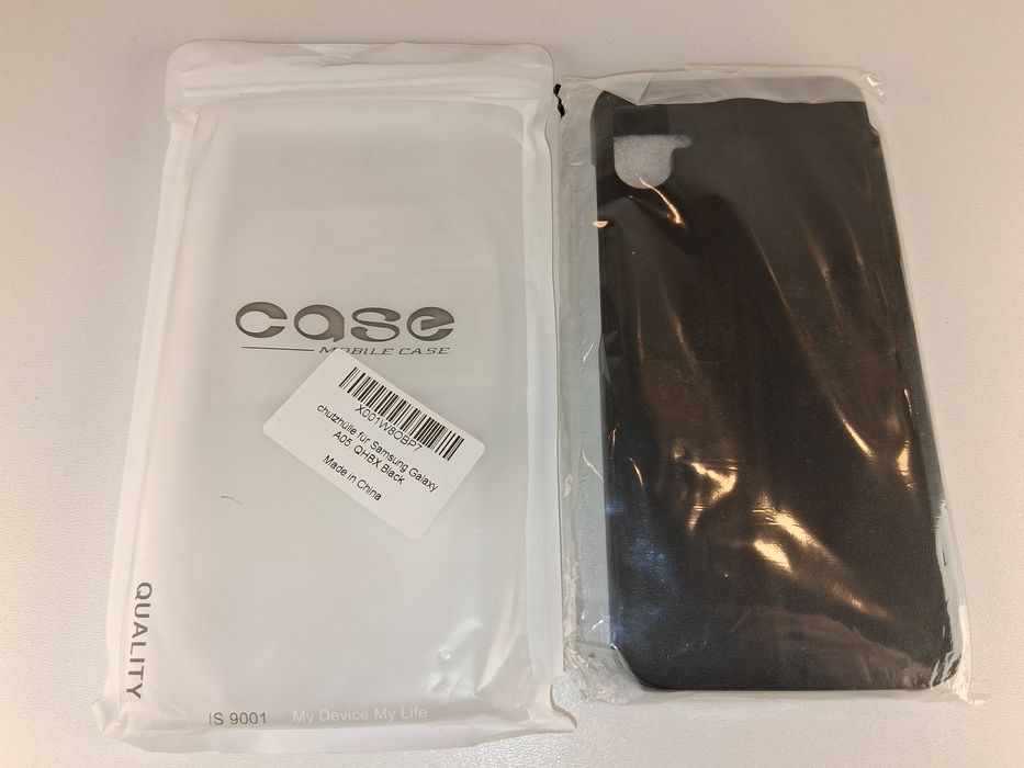 Y006 Etui Chuzhruo Czarne Do Samsung Galaxy A05 Silex Back