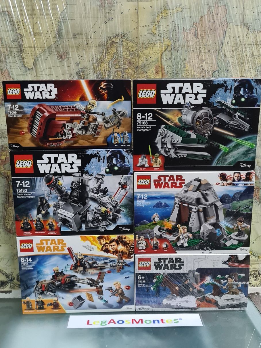 Lego Star Wars. Varias referencias. Selados.