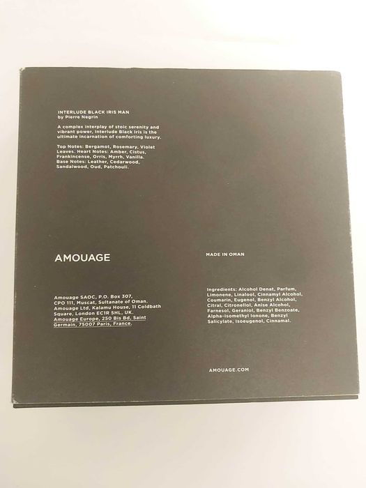 Amouage Interlude Black Iris - Woda perfumowana 100ml