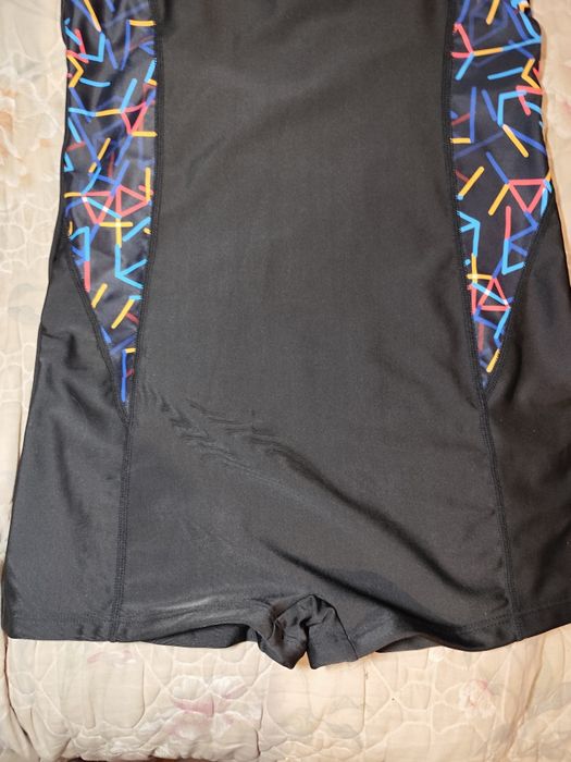 Шикарний класний трико комбінезон шорти ромпер купальник тренування