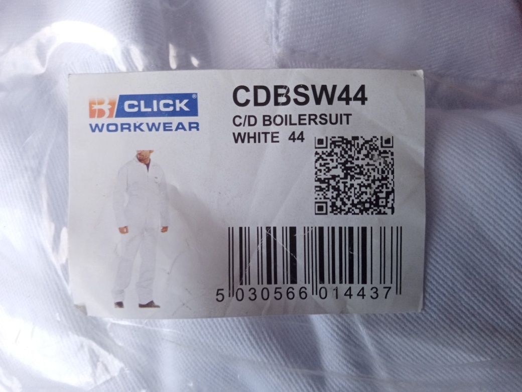 Kombinezon roboczy firmy Click WorkWear / Nowy / roz 44 / 100% bawełna