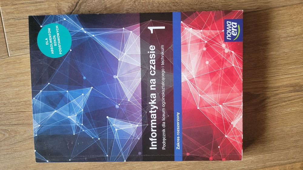 Podręcznik do informatyki 1 lo zakres rozszerzony Nowa Era
