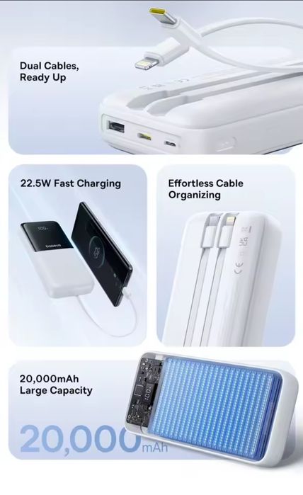 Baseus /Essager Power Bank 22,5W 20000mah