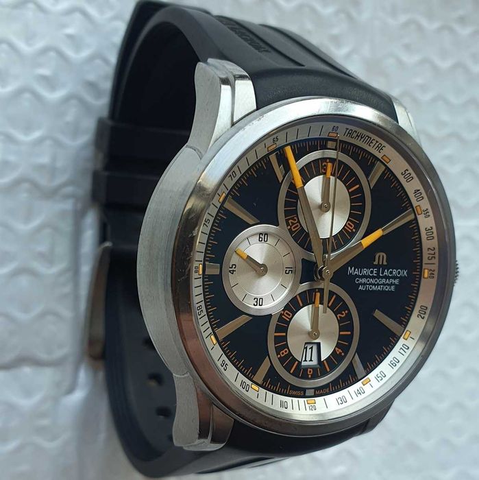 Zegarek Męski Maurice Lacroix Pontos Automatic Chronograph Titanium