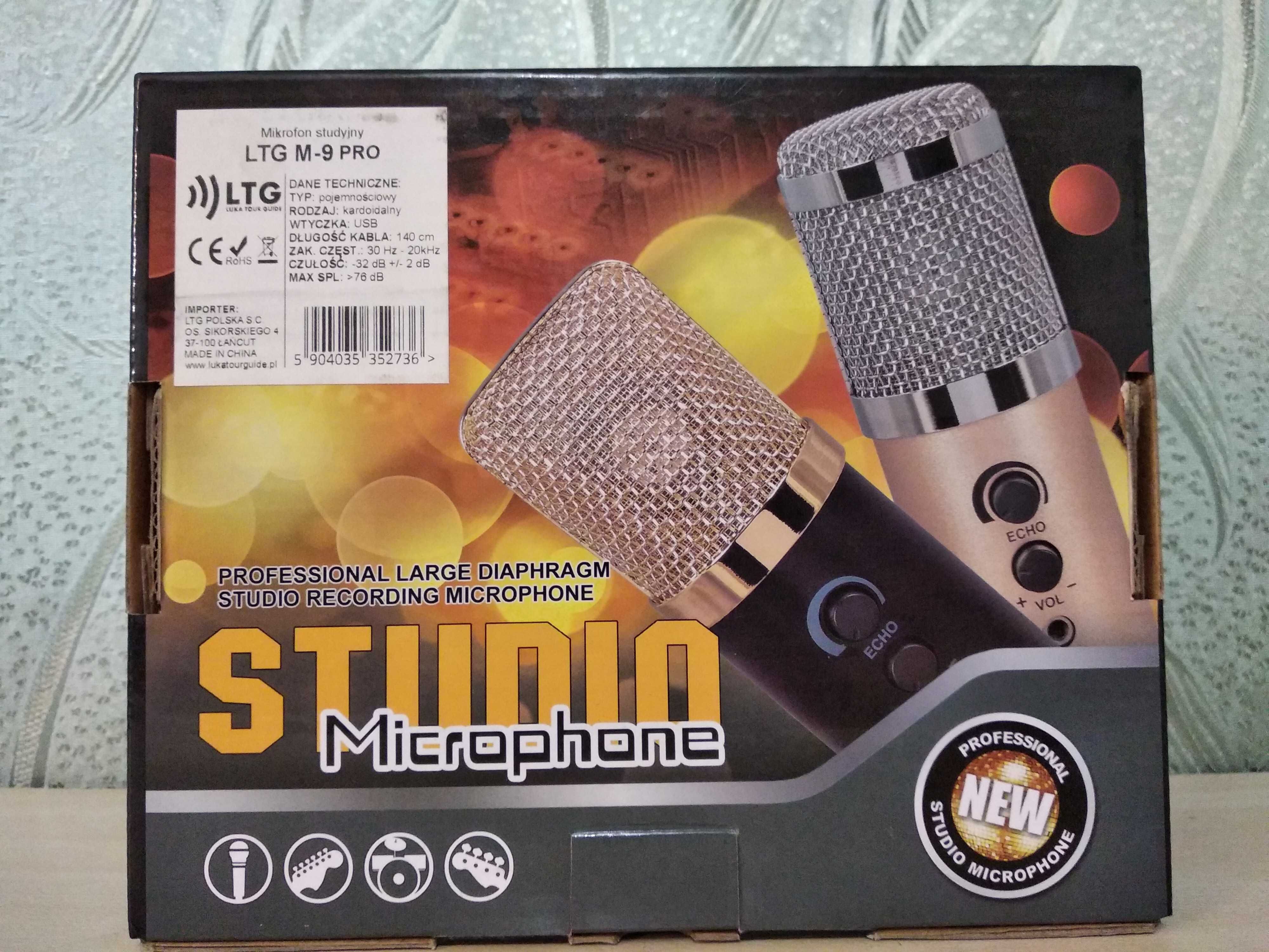 Mikrofon studyjny LTG M-9 PRO