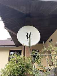 Antena satelitarna 90cm zez z uchwytem