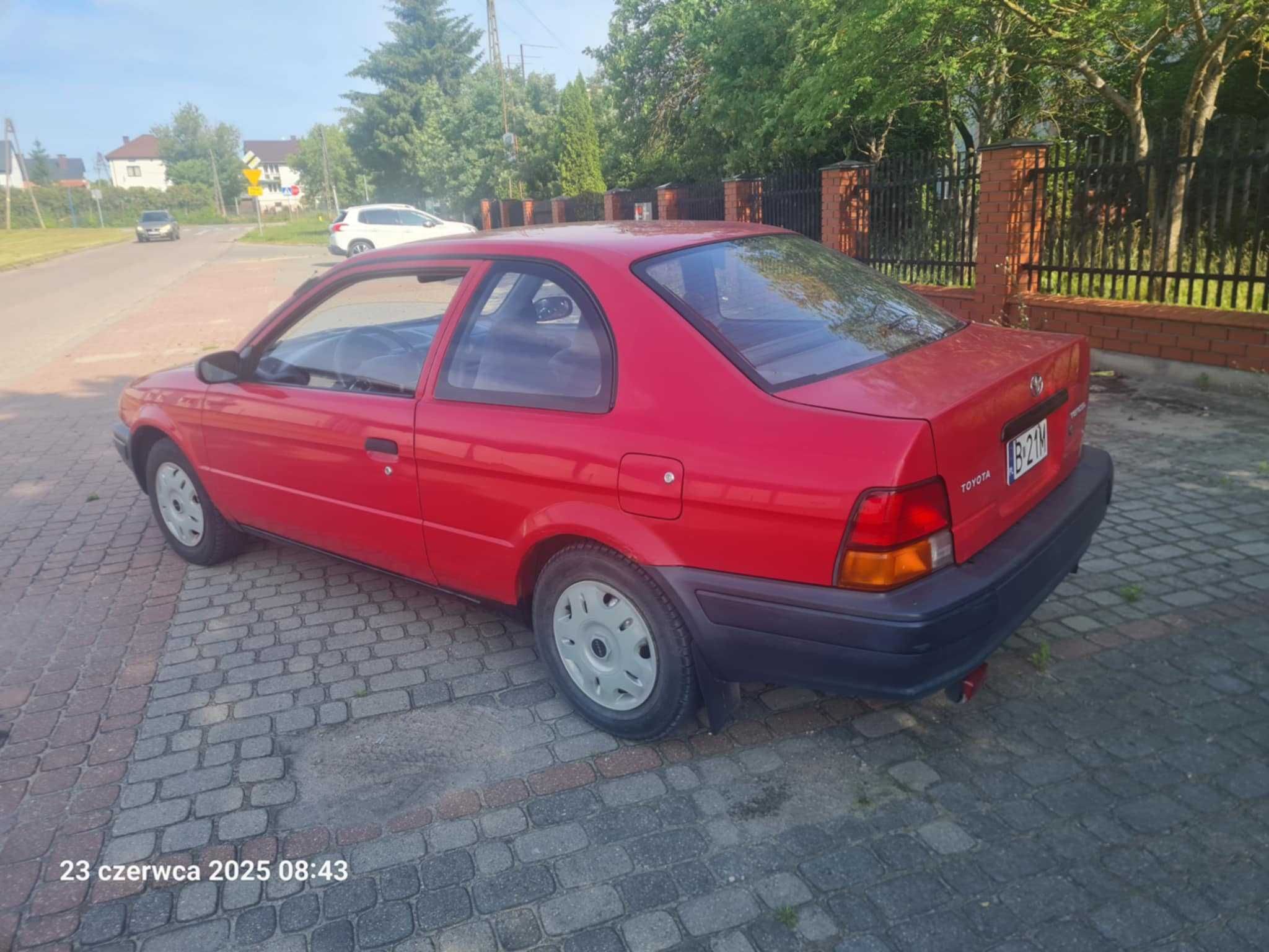 TOYOTA TERCEL klasyk sprawna z opłatami