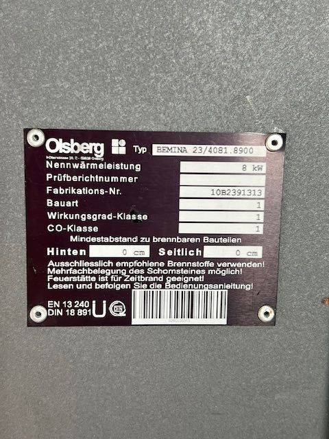 Piec Kominek wolnostojący Olsberg Bemina narożny 8 kW