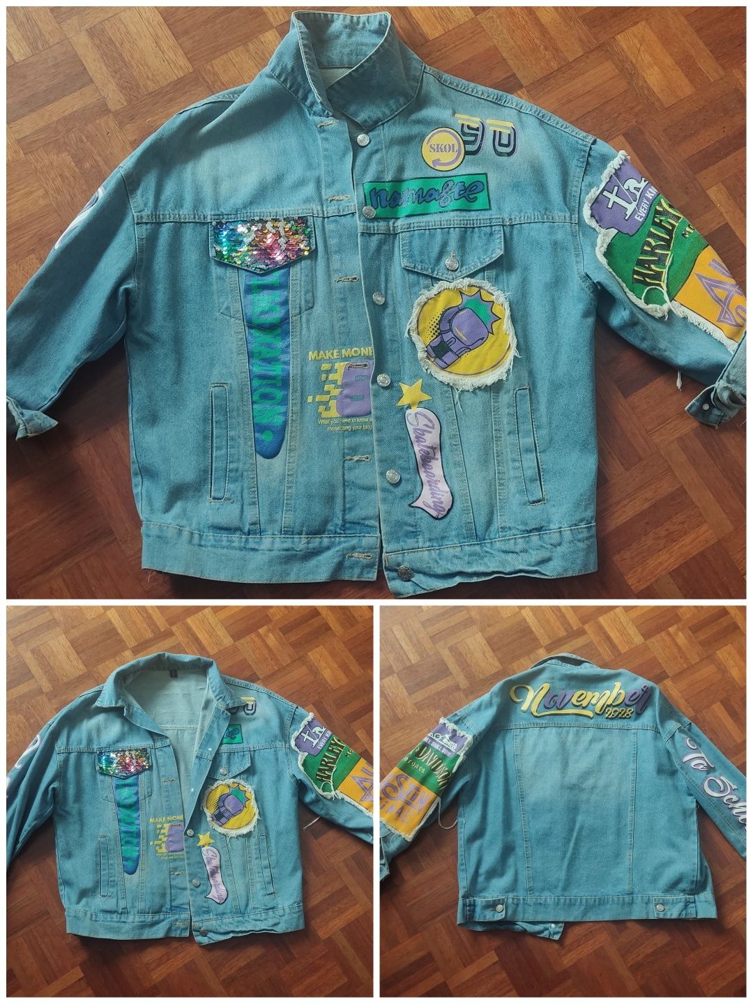 Katana/ kurtka jeansowa oversize