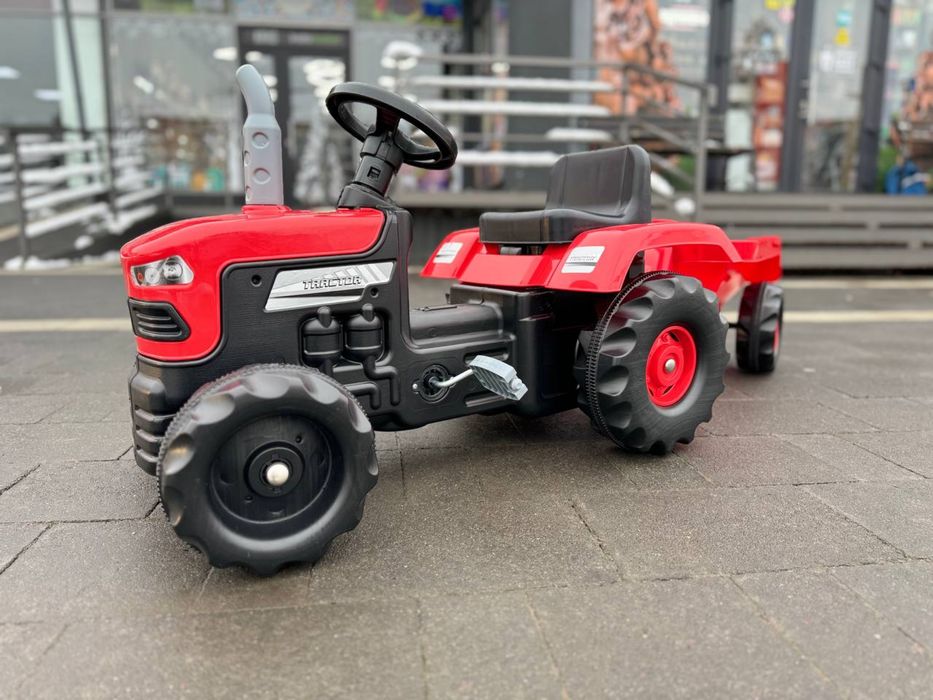 Тракторець, червоний трактор, дитячий трактор