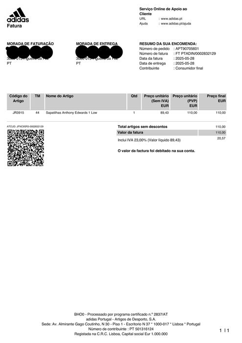 Sapatilhas Adidas Anthony Edwards 1 Low